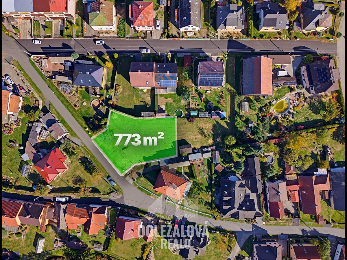 Prodej stavebního pozemku 773 m²